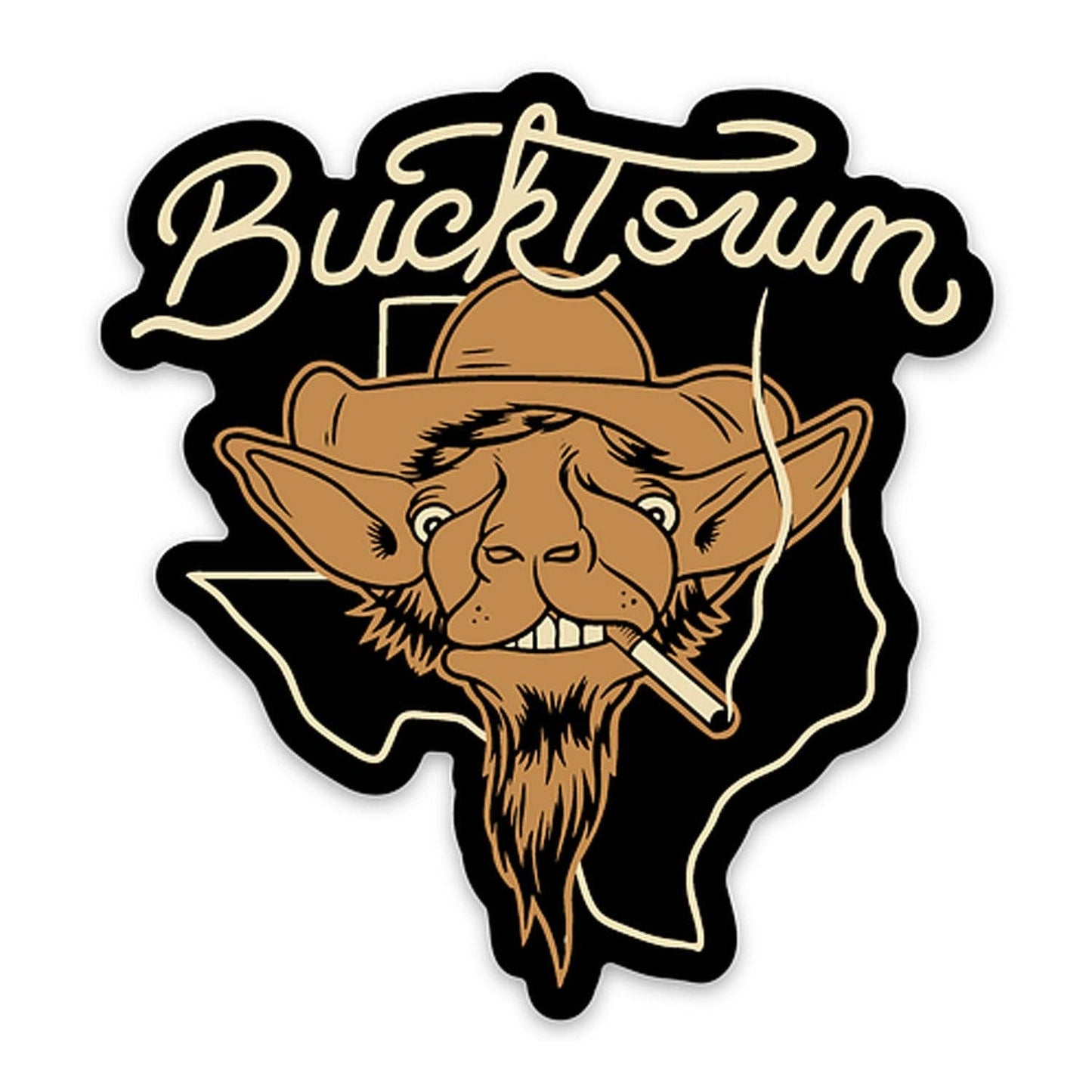 American Cattle Co - Texas GOAT Decal