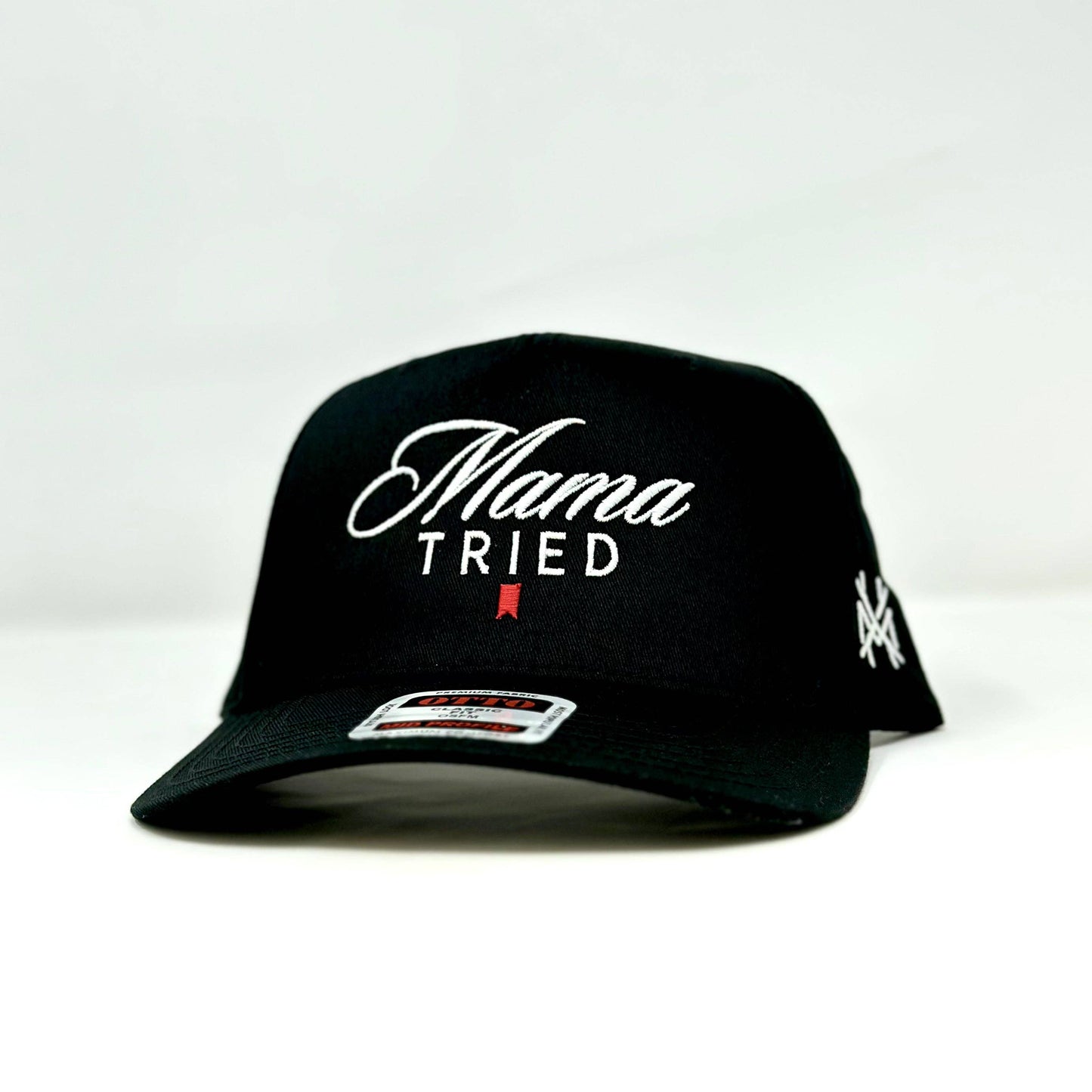 The Mad Hatter Co - MHC Mama Tried Ultra Trucker Hat: 6006 Yupoong White