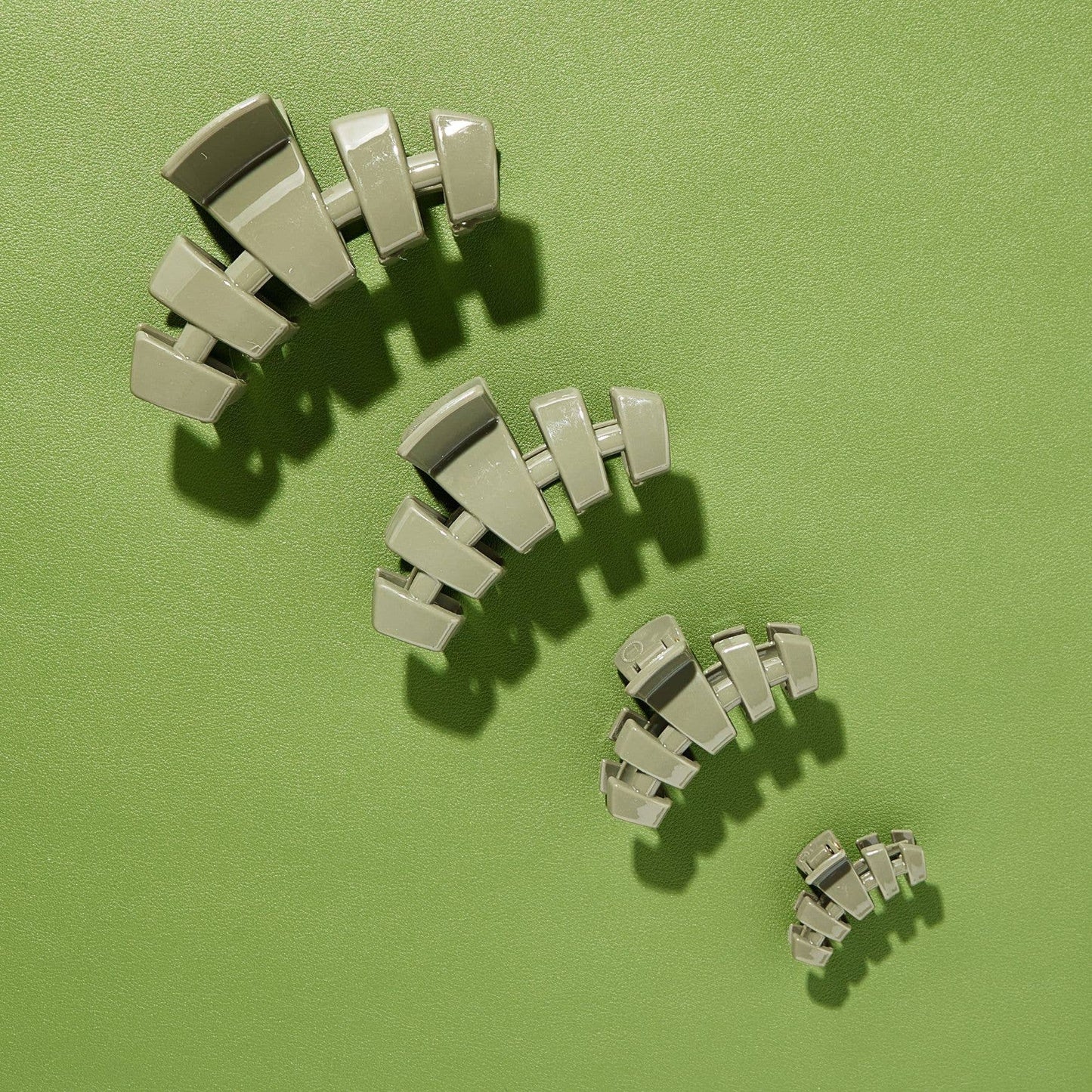 TELETIES - Classic Hair Clip | Tiny | Sage It Ain't So