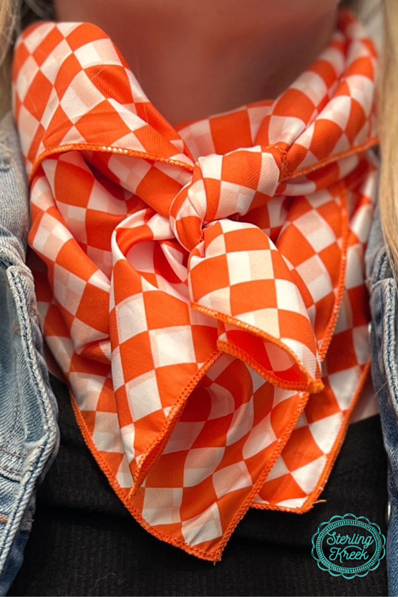Sterling Kreek - Pep Rally Wild Rag Orange