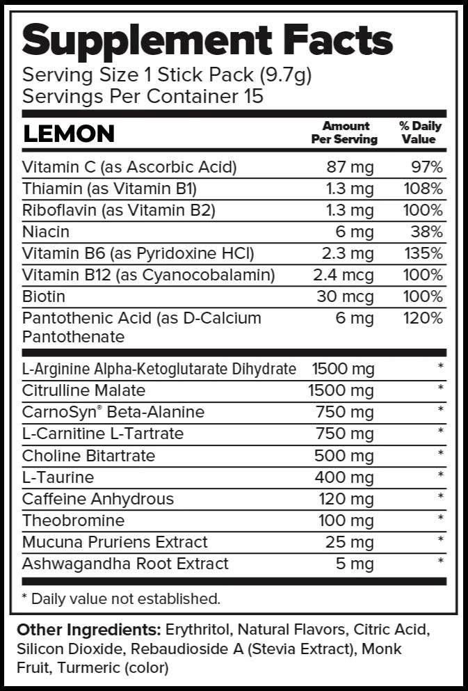 Corvive - CORIVE ENERGY + FOCUS - Advanced Energy Solution: Trio
