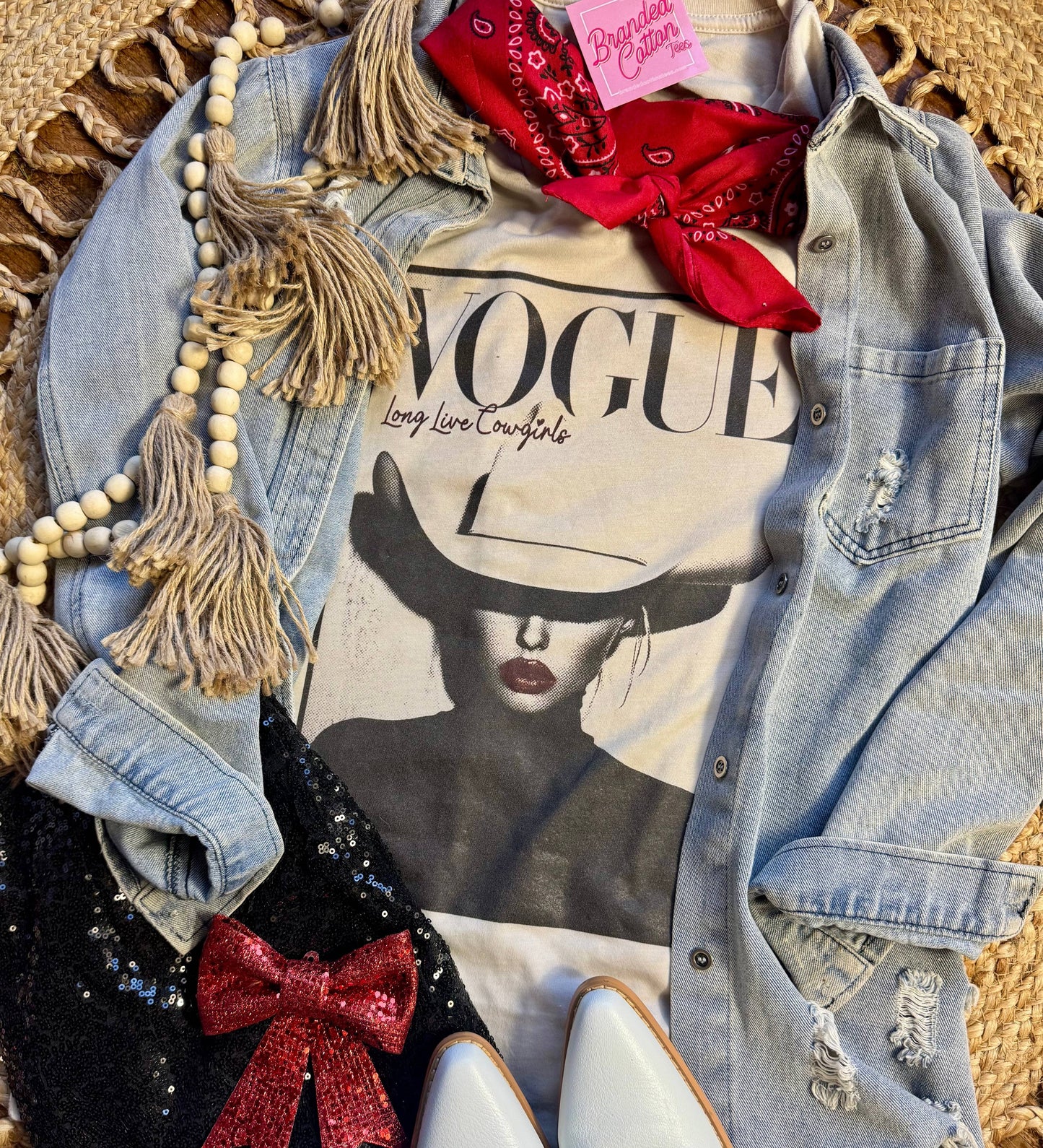 Branded Cotton - Vogue Cowgirl: S