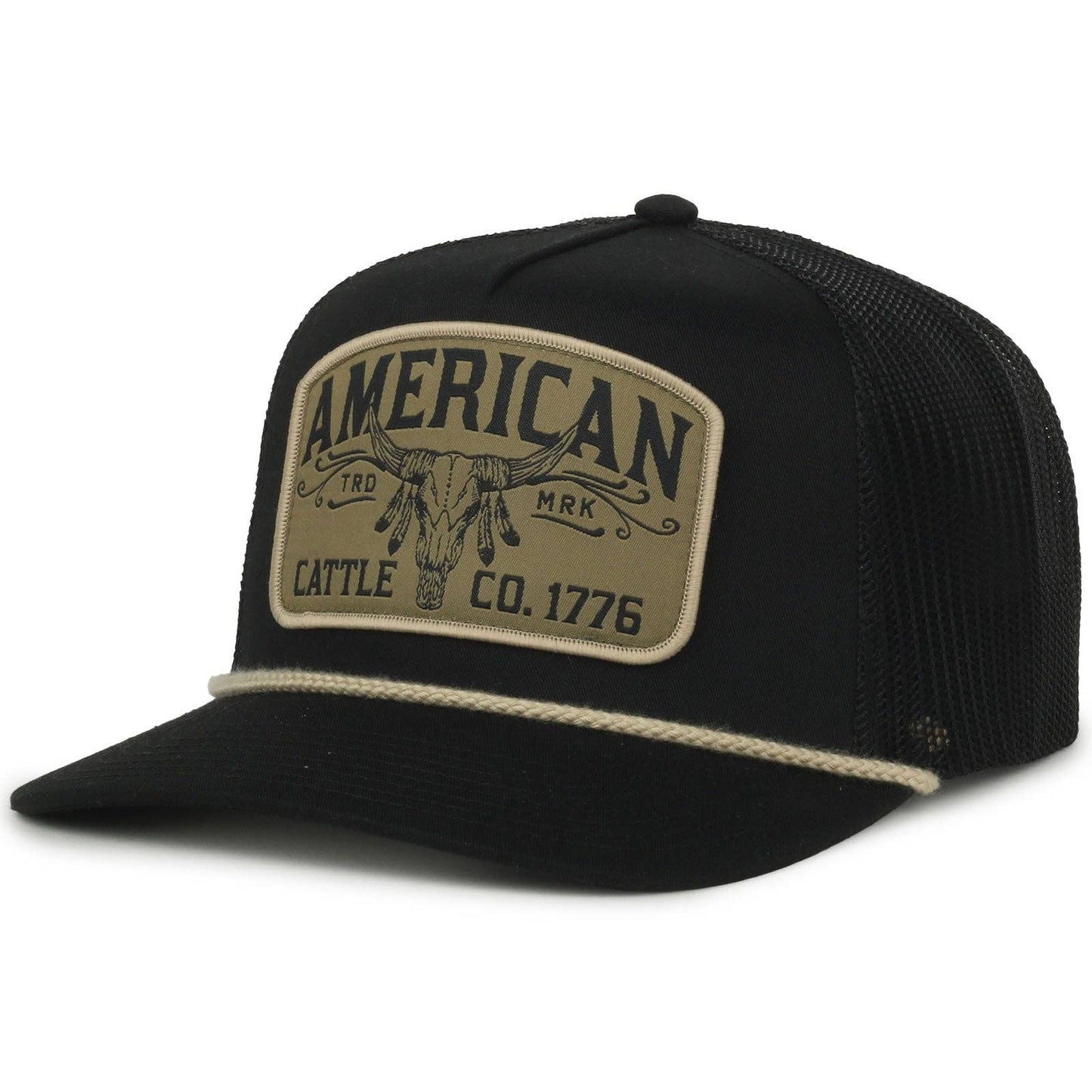 American Cattle Co - Headdress Hat: Navy
