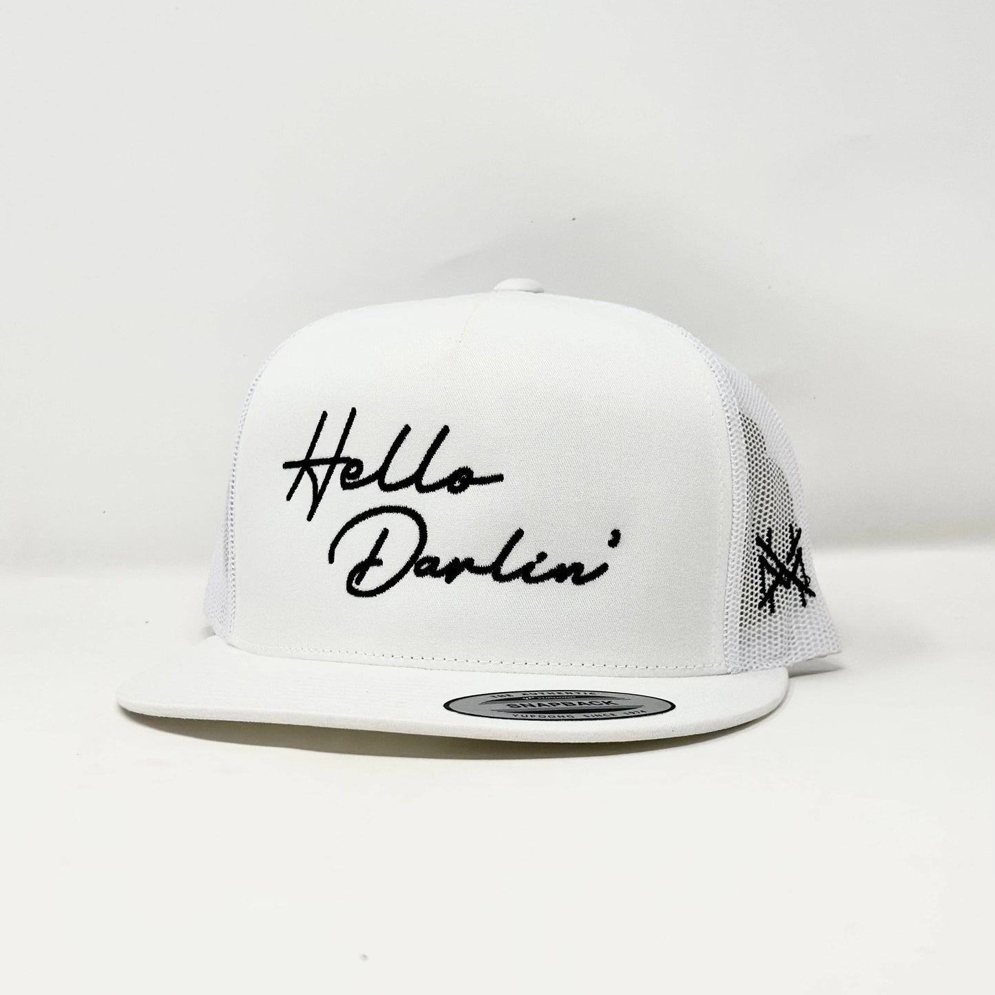 The Mad Hatter Co - MHC Hello Darlin Trucker Hat: Otto Black