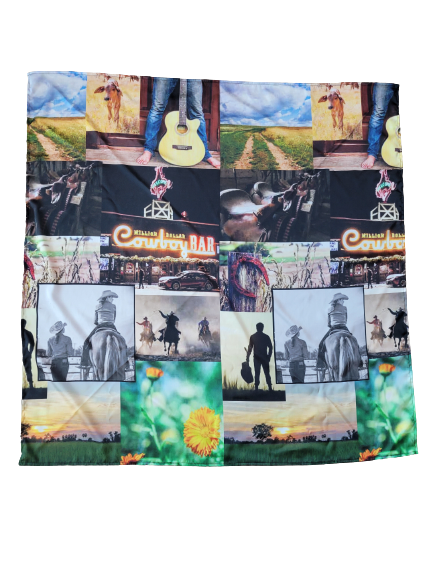 The Front Porch Label - Cowboy Collage Wild Rags