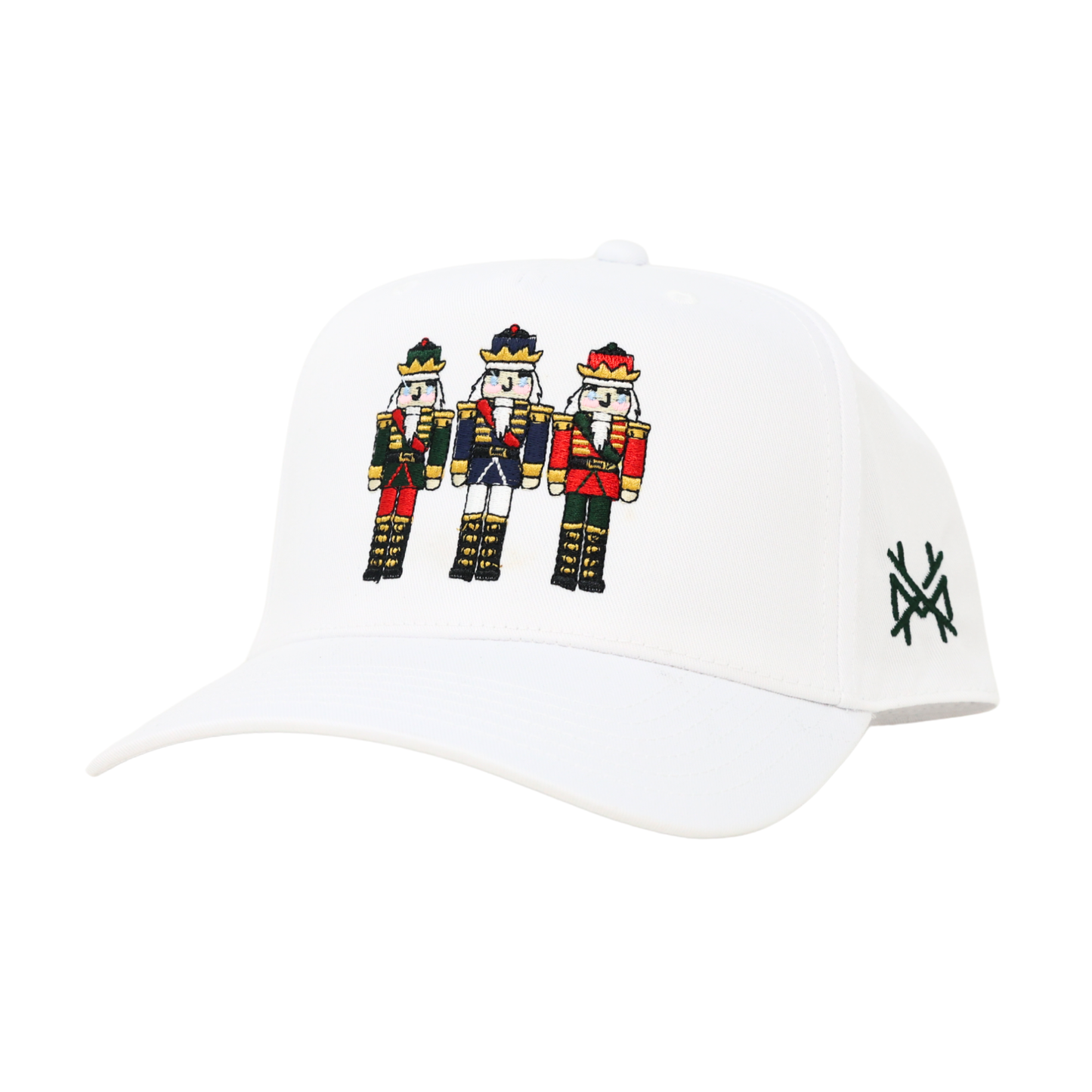 The Mad Hatter Co - 3 Nutcracker Christmas 2025 Trucker Hat: Retro Red/Natural
