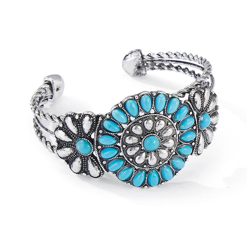 Back in the Saddle - Desert Sunburst Cuff Bracelet