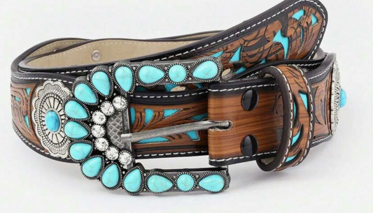 Honey Beez Boutique - Western Belt with Buckle