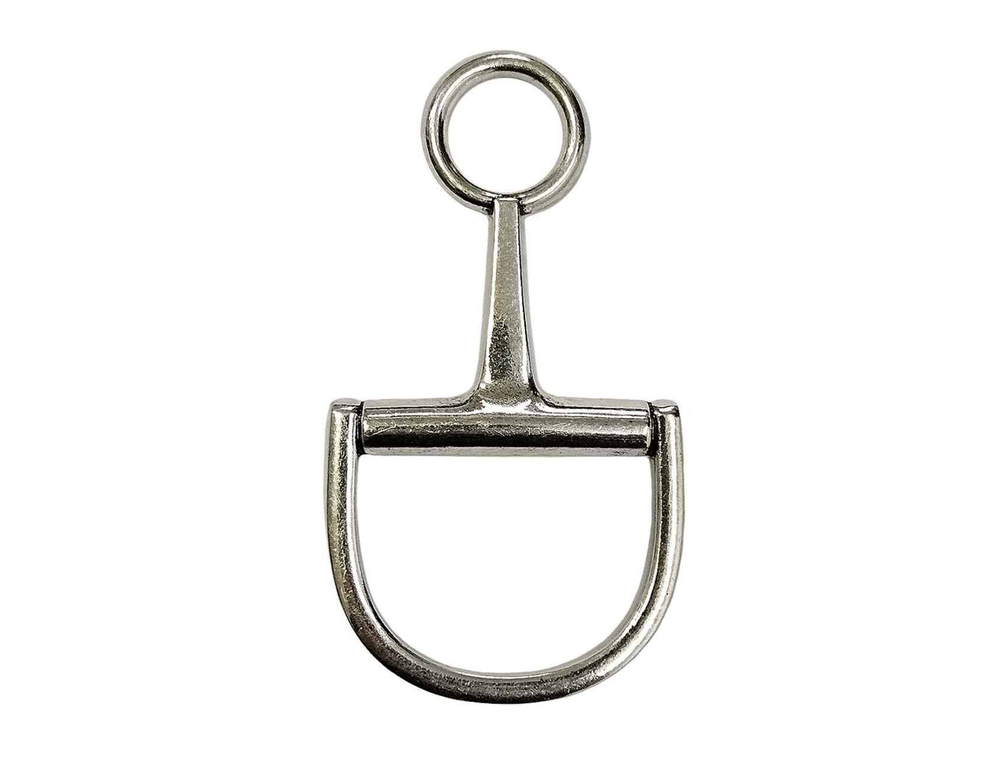 Turquoise Haven - 0077 SILVER WESTERN HORSEBIT 4" PENDANT