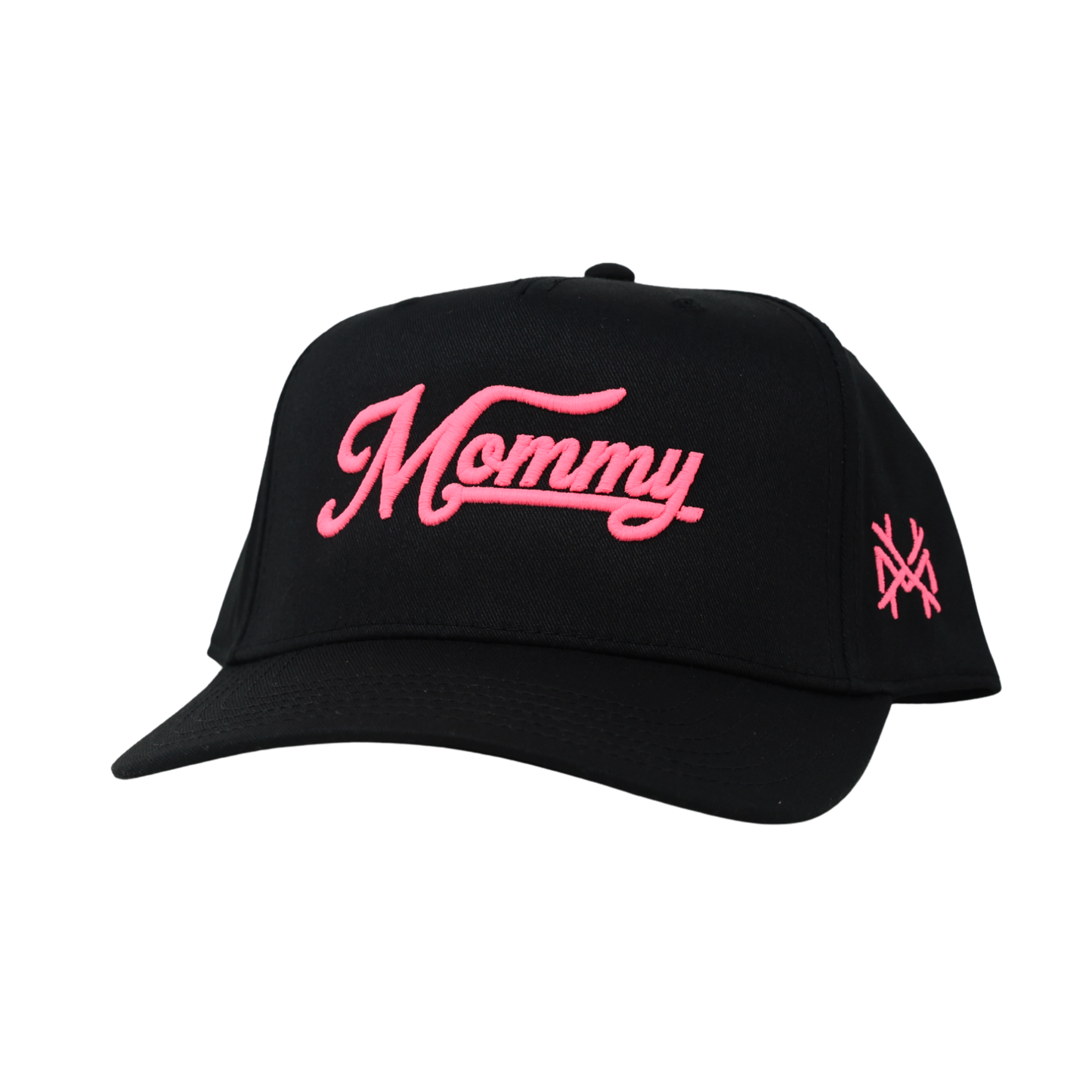 The Mad Hatter Co - Mommy Trucker Hat: Retro Blue Check/Natural