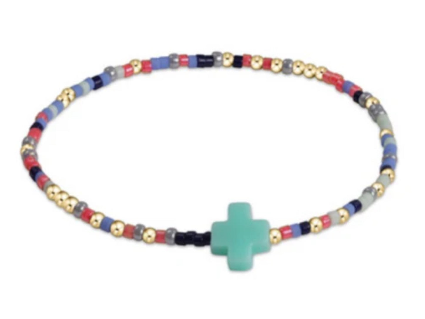 ENEWTON EGIRL HOPE UNWRITTEN SIGNATURE CROSS BRACELET
