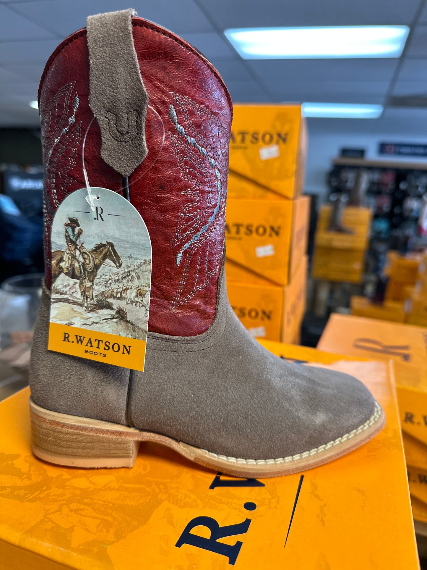 R WATSON KID’S ROUGHOUT BOOT