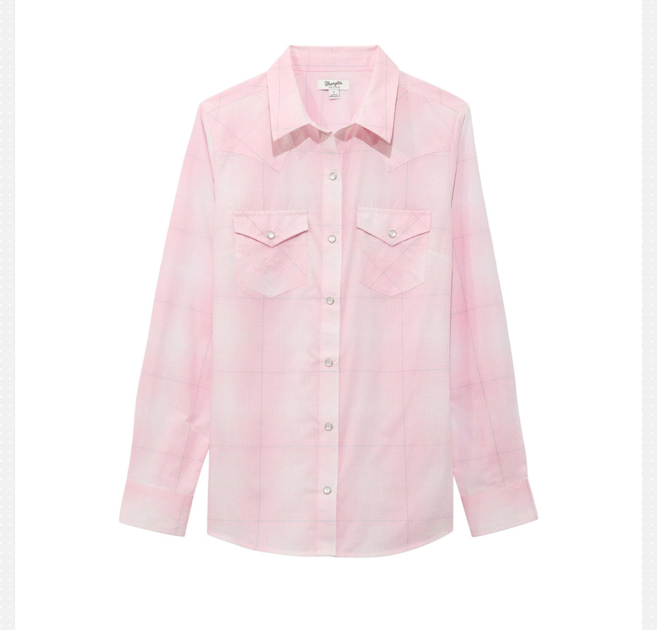 WRANGLER RETRO WOMENS ESSENTIAL SNAP SHIRT