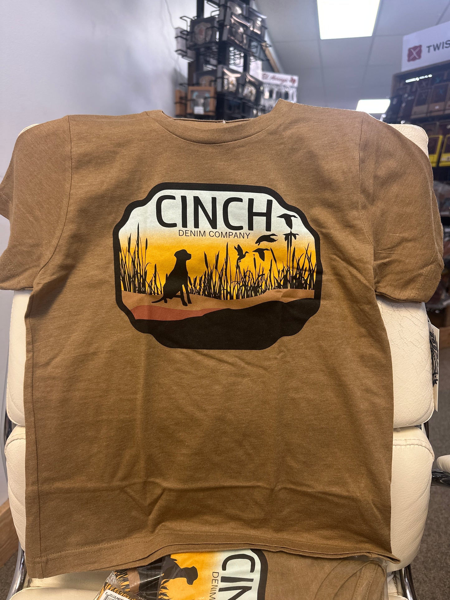 CINCH BOYS SHORT SLEEVE SQUAD TEE
