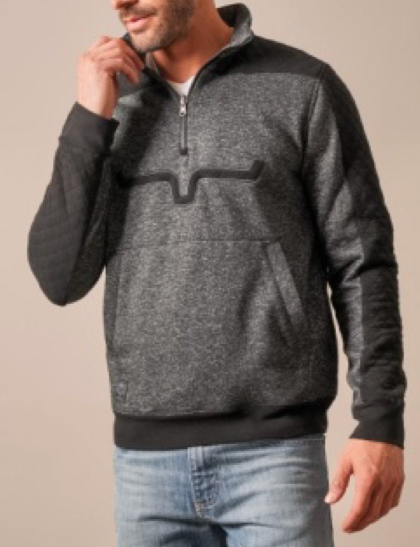 KIMES RANCH MENS CANFIELD 1/4 ZIP PULLOVER