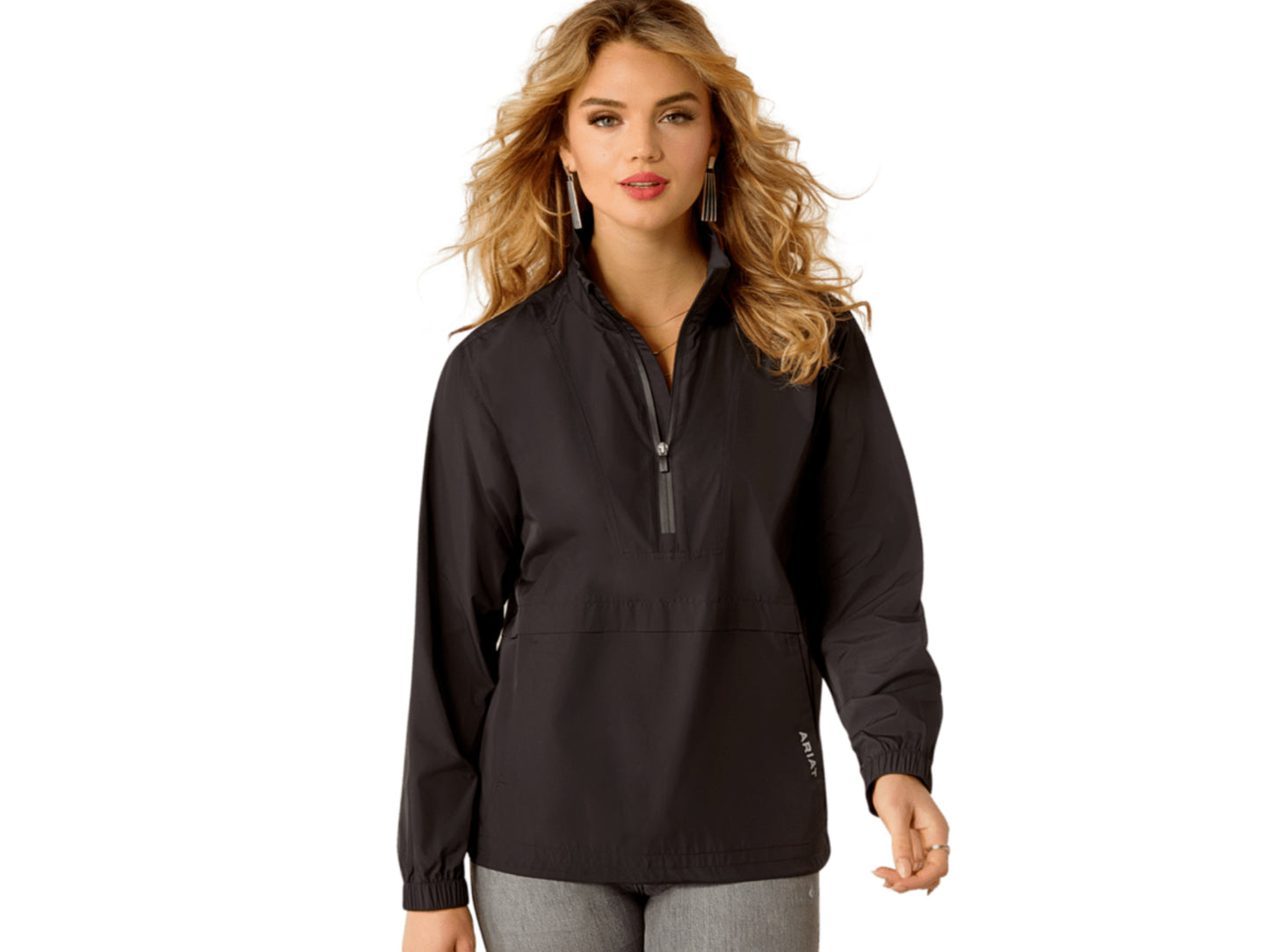 ARIAT WOMENS WHISPER 1/4 ZIP PULLOVER