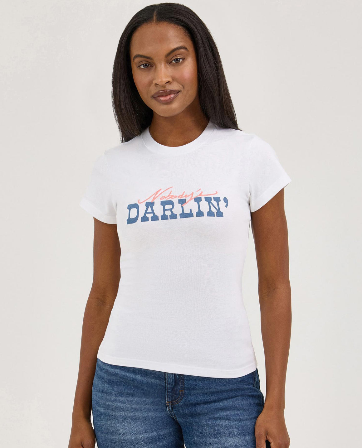 WRANGLER WOMENS NOBODY DARLIN TSHIRT