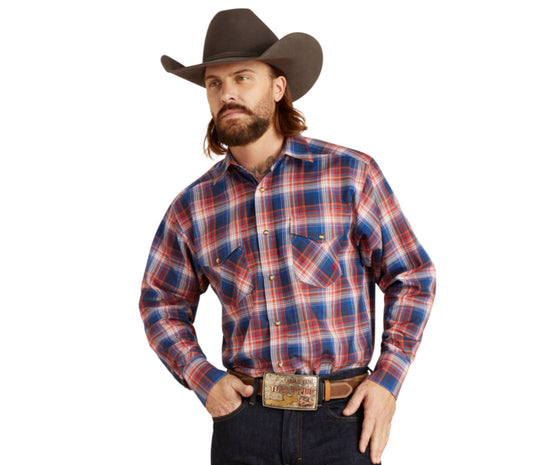 ARIAT MENS PRO PRESLY SNAP LONG SLEEVE SHIRT