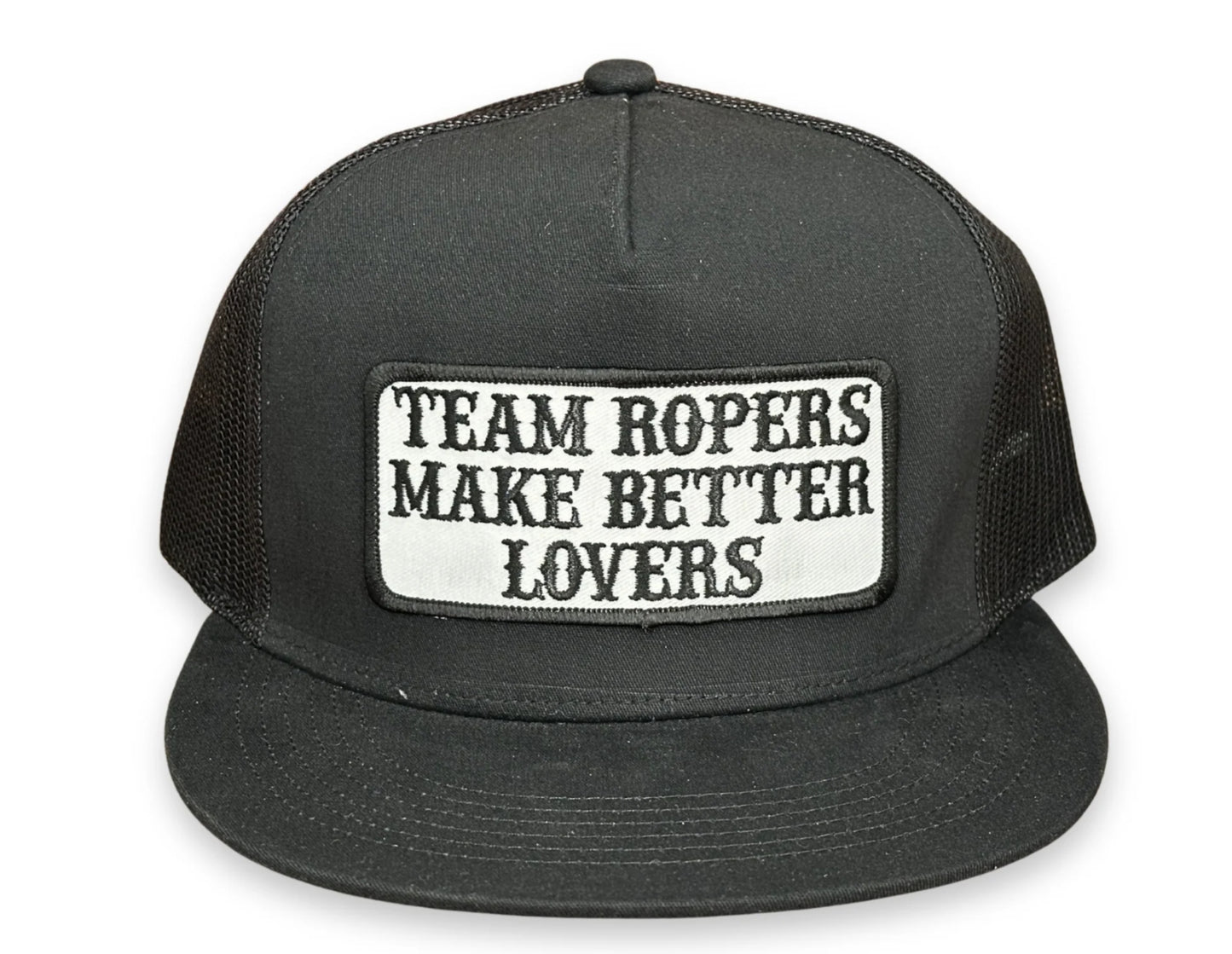 CACTUS ALLEY HAT CO BLKW TEAM ROPER BETTER LOVERS HAT