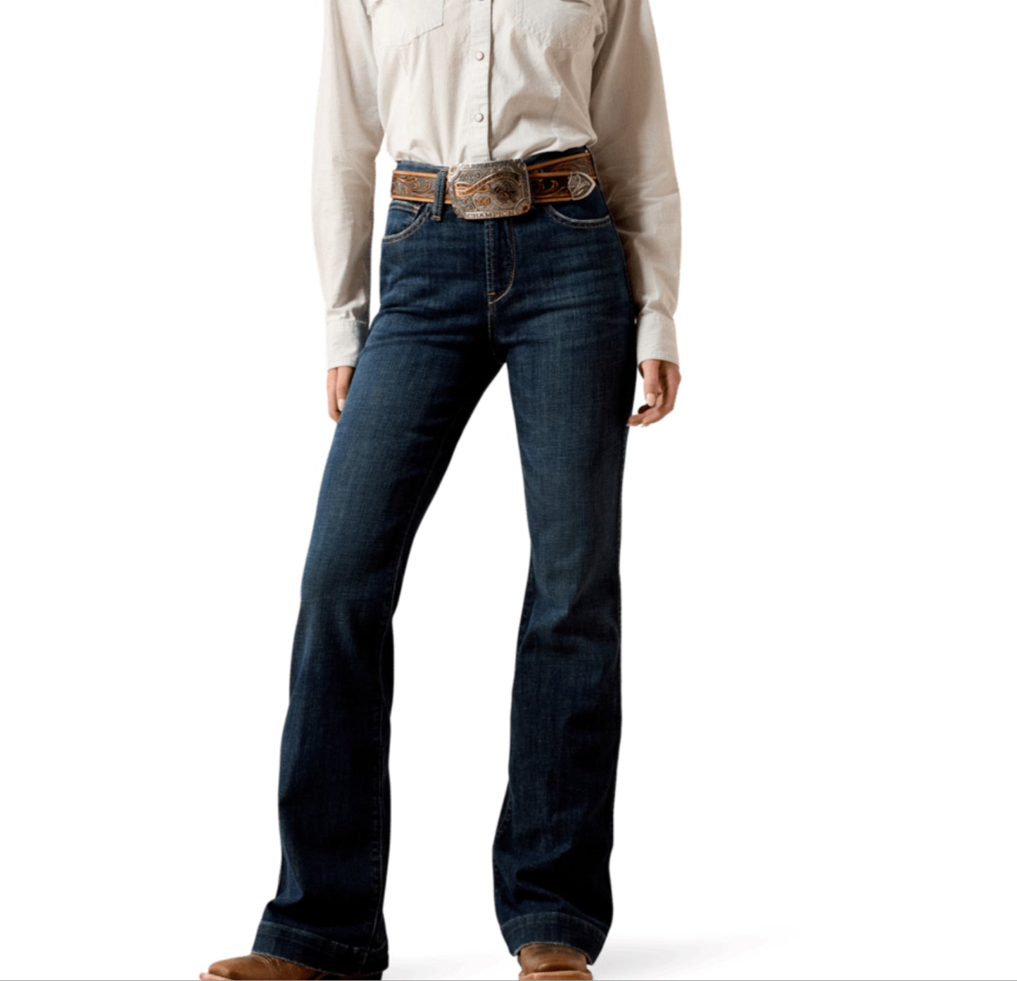 ARIAT WOMENS HIGH RISE VIVIENNE SLIM TROUSER JEAN