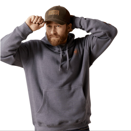 ARIAT MENS LOGO HOODIE IN ASSORTED COLORS