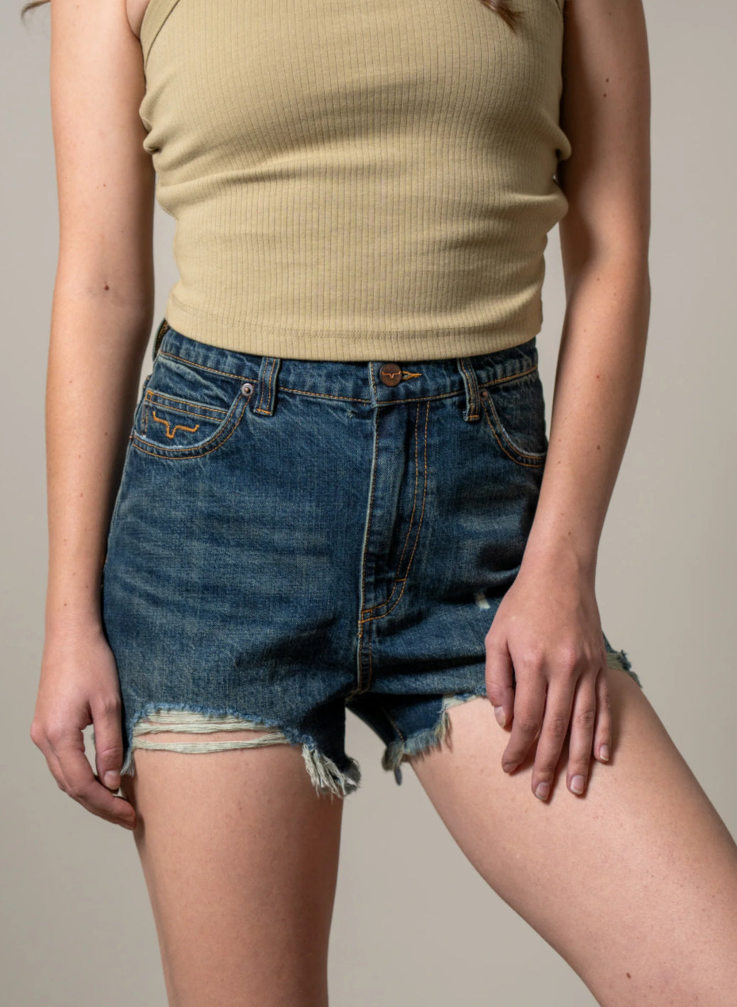 KIMES RANCH WOMENS DAISY DENIM SHORTS