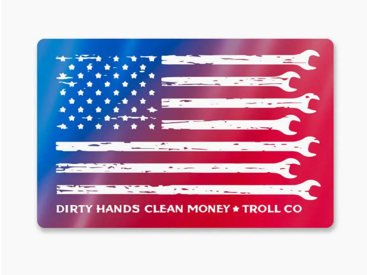 TROLL CLOTHING CO STICKERS