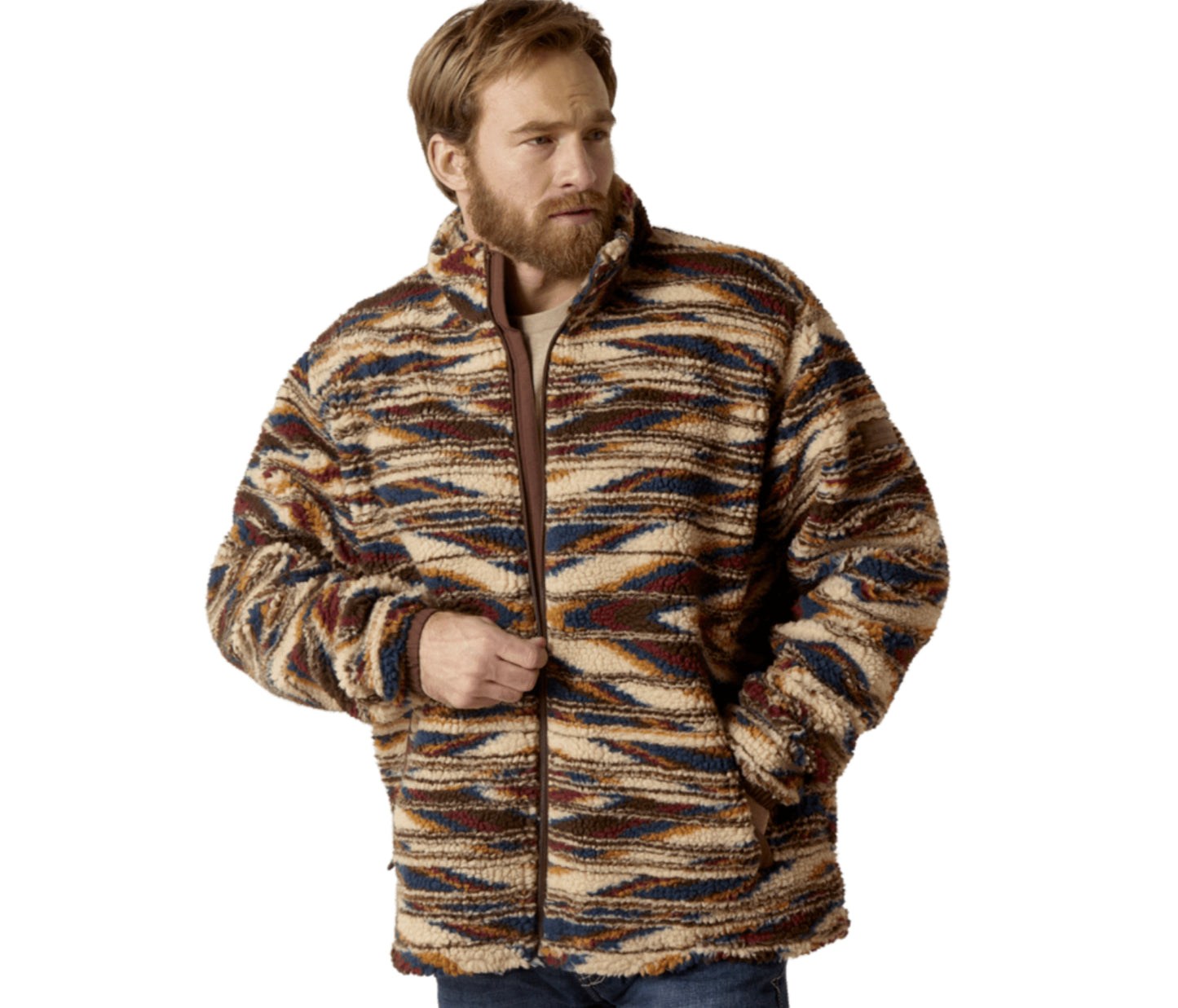 ARIAT MENS FLEECE CHIMAYO JACKET IN CHIMAYO SALTILLO