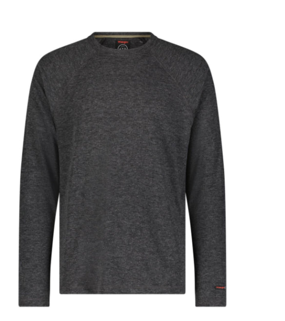 WRANGLER ATG LONG SLEEVE BALSAM BASIC TSHIRT