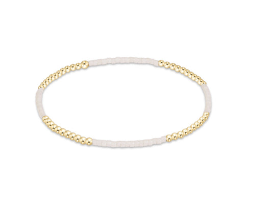 E NEWTON HOPE BLISSFUL BRACELET-MILKSHAKE