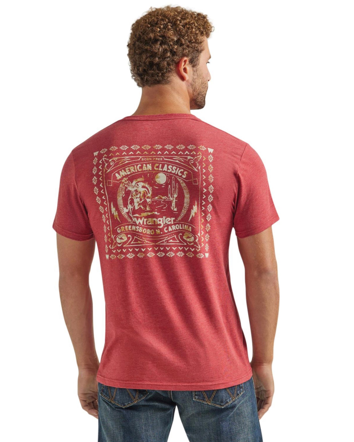 WRANGLER MENS SHORT SLEEVE TSHIRT