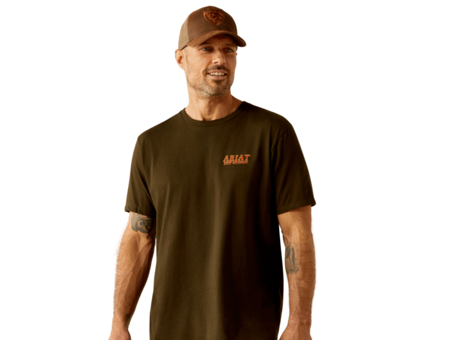 ARIAT MENS ARMADILLO HALF SHELL SHORT SLEEVE TSHIRT