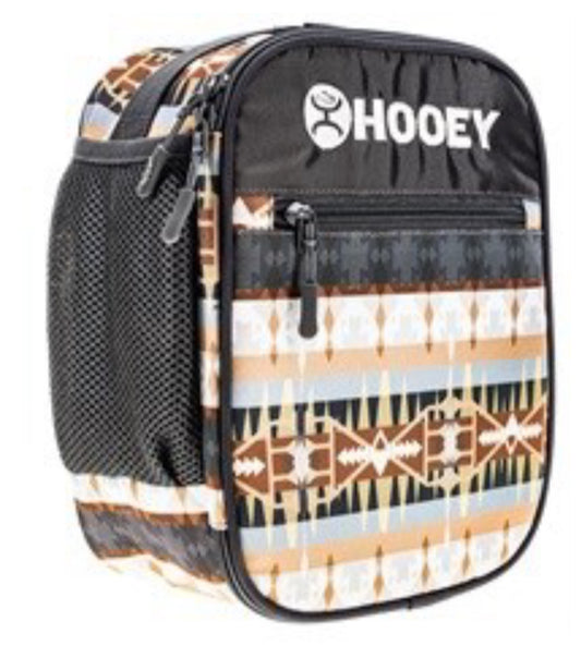 HOOEY SERAPE/TAN WITH CHARCOAL HANDLE LUNCH BOX