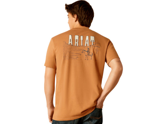 ARIAT MENS HORIZON OASIS SHORT SLEEVE TSHIRT