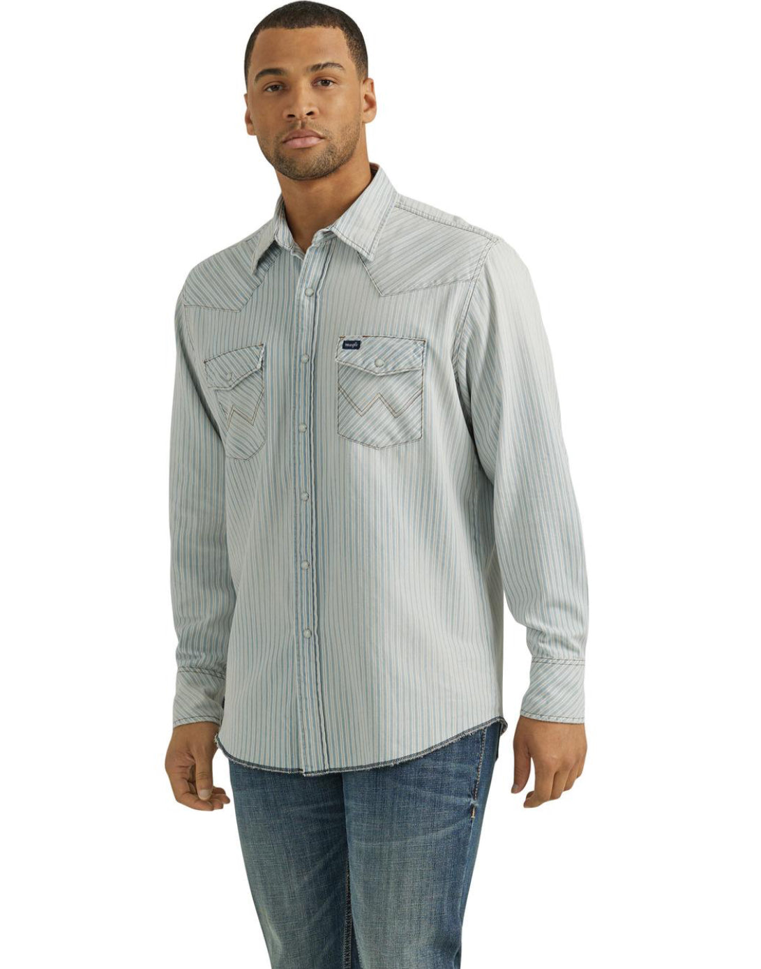 WRANGLER MENS VINTAGE LONG SLEEVE SHIRT