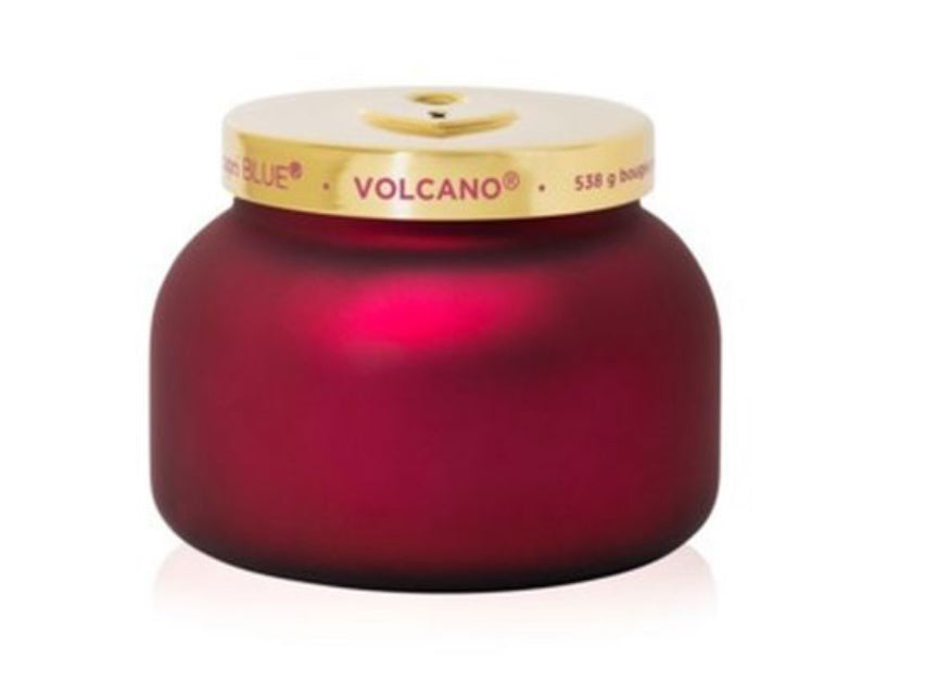 CAPRI BLUE VOLCANO LOVE LOCK SIGNATURE CANDLE 19 OZ JAR