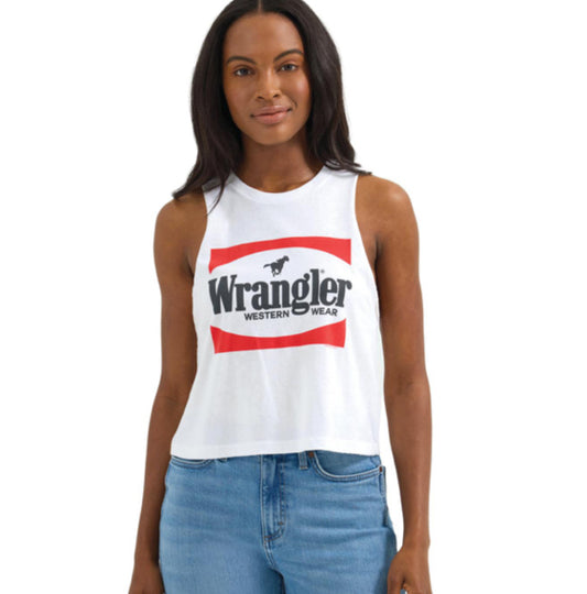 WRANGLER WOMENS RETRO KNIT FESTIVAL TANK