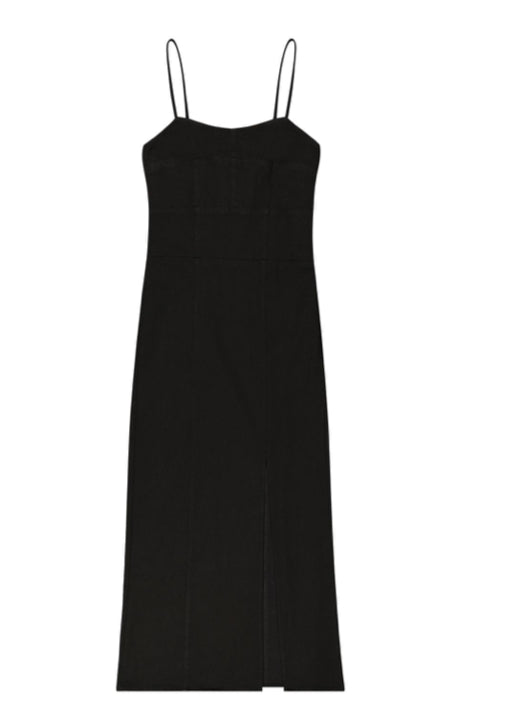 WRANGLER RETRO WOMENS PUNCHY MAXI SLIP DRESS