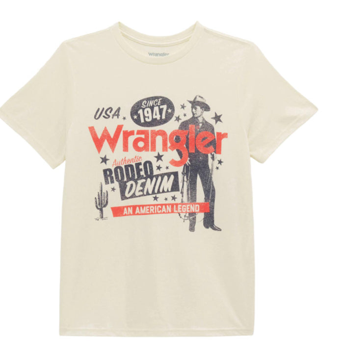 WRANGLER WOMENS RETRO GRAPHIC SHORT SLEEVE TSHIRT