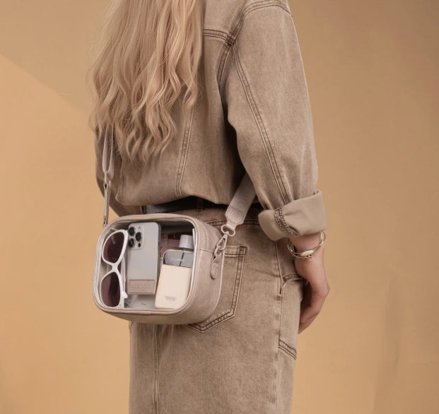 WRANGLER CLEAR CROSSBODY BAG/STADIUM BAG