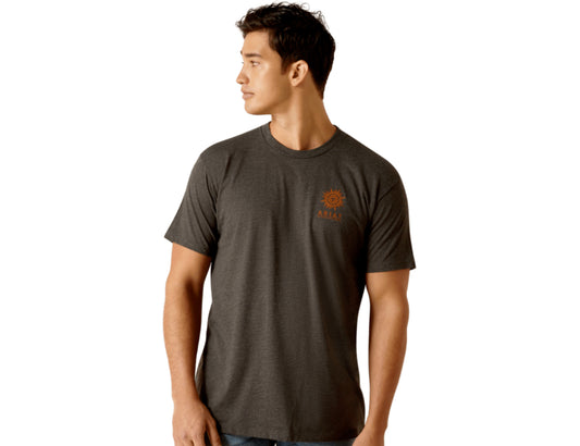 ARIAT MENS SOUTHWEST CURVE SHORT SLEEVE TSHIRT