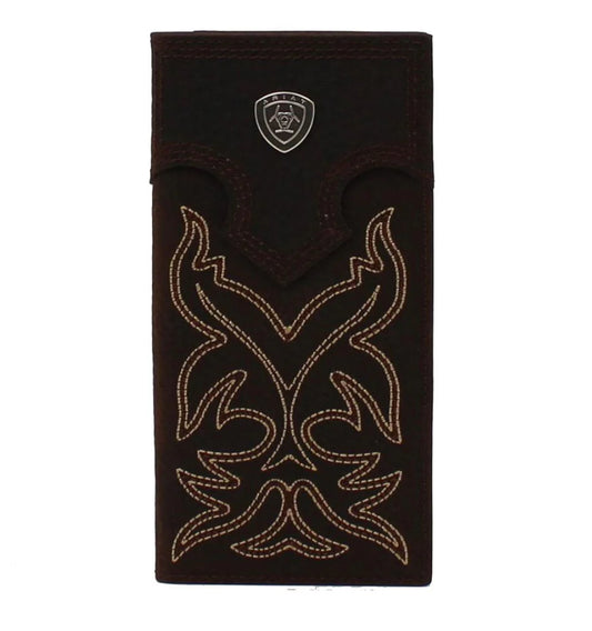 ARIAT YOUTH RODEO BOOT STITCH SHIELD WALLET