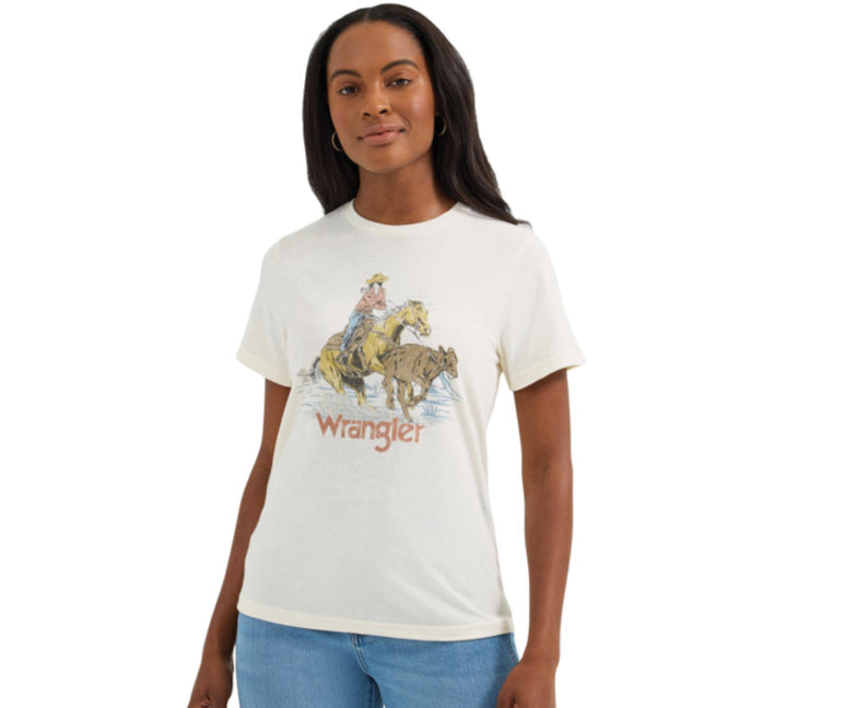 WRANGLER WOMENS GRAPHIC TEE