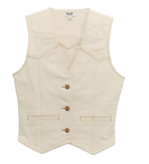 WRANGLER RETRO VINTAGE DENIM WOMENS VEST