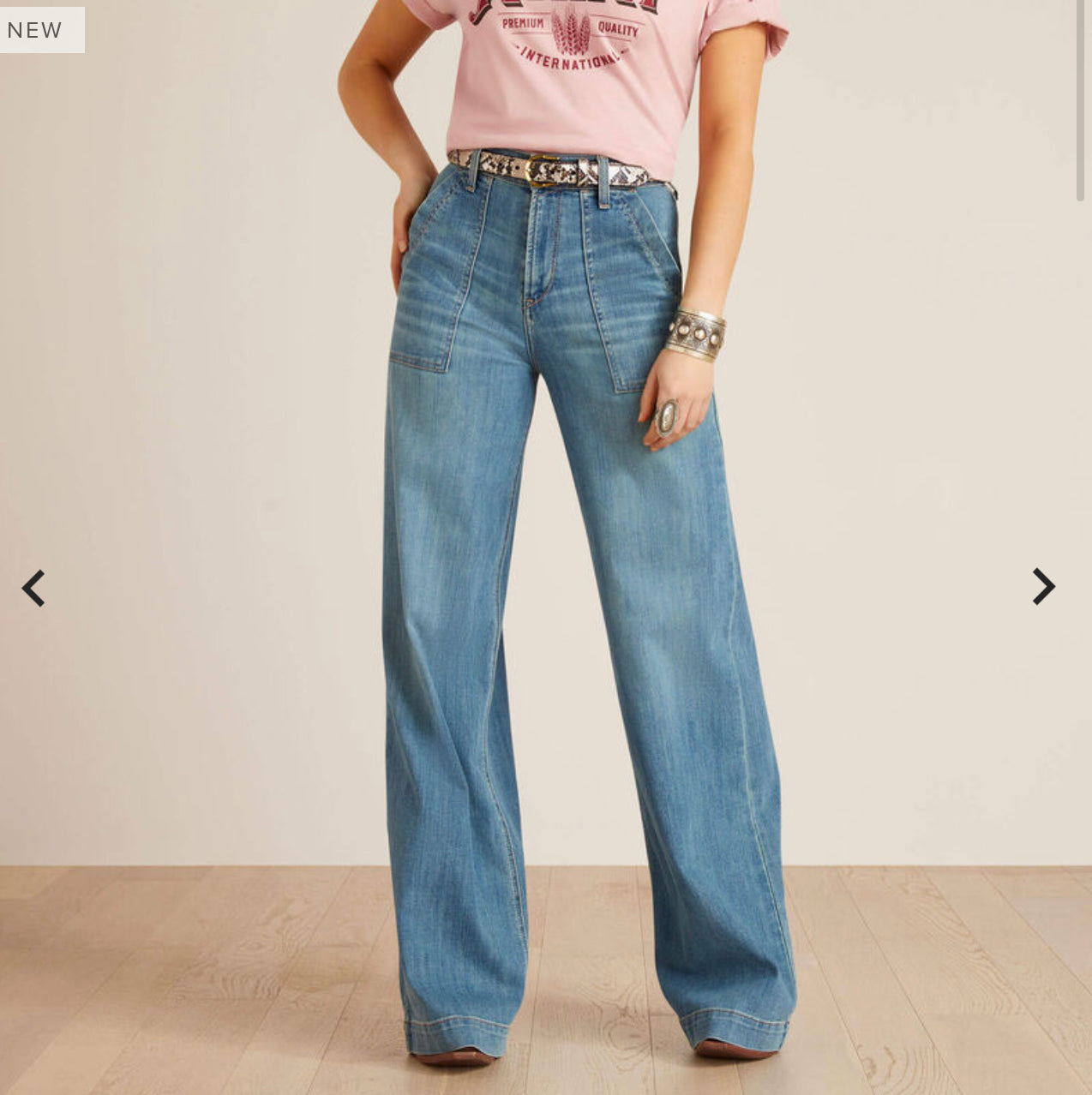 ARIAT WOMENS ULTRA HIGH RISE JAZMINE WIDE LEG IN DELAWARE