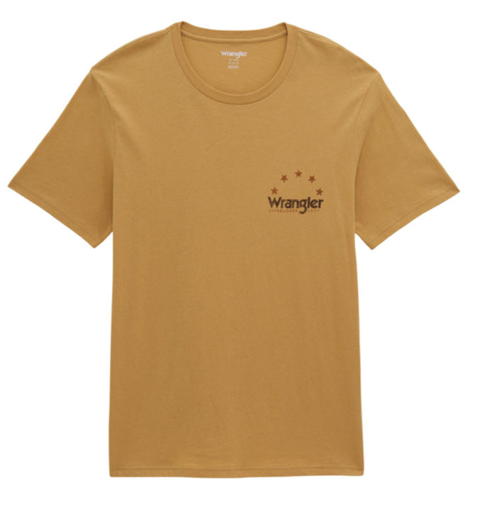 WRANGLER LONGHORN SHORT SLEEVE GRAPHIC TEE