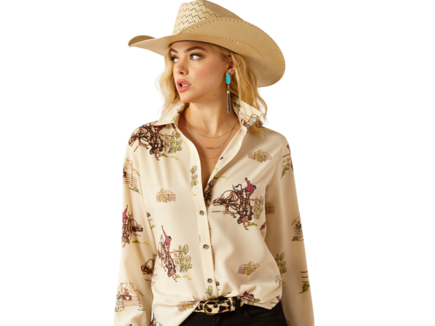 ARIAT WOMENS HOMESTYLE SHIRT