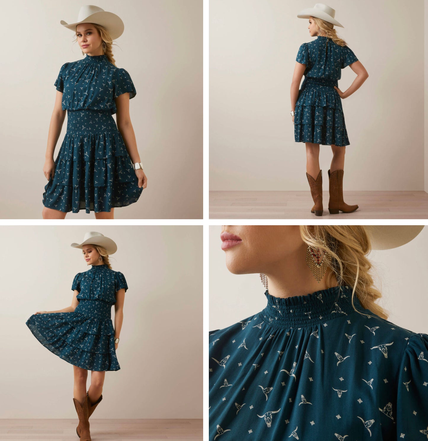 ARIAT WOMENS STEER ME DRESS