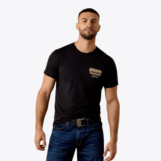 ARIAT MENS FRONTIER CRAFTED TSHIRT