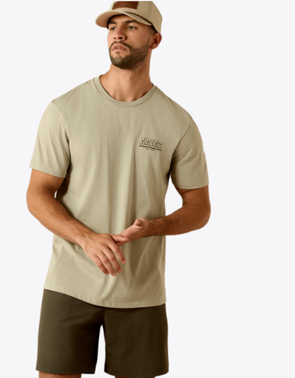 ARIAT MENS PORCUPINE POSSE SHORT SLEEVE TSHIRT